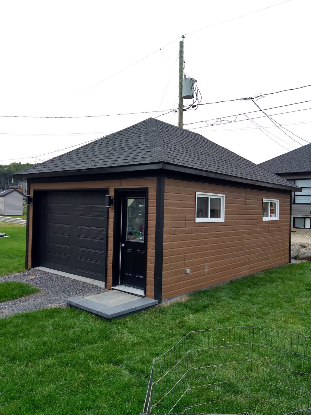 Garage Expert - Construction de garages au Québec, exemple de réalisation
