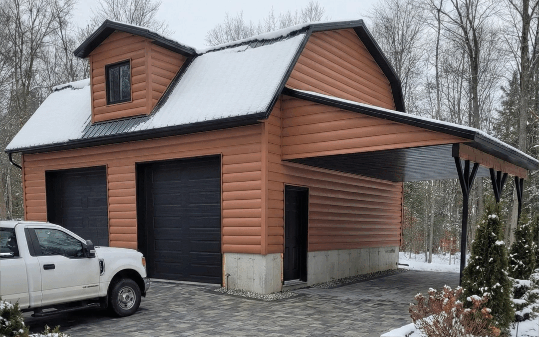 Garage détaché Modèle Chic-Chocs 30&prime; x 24&prime;